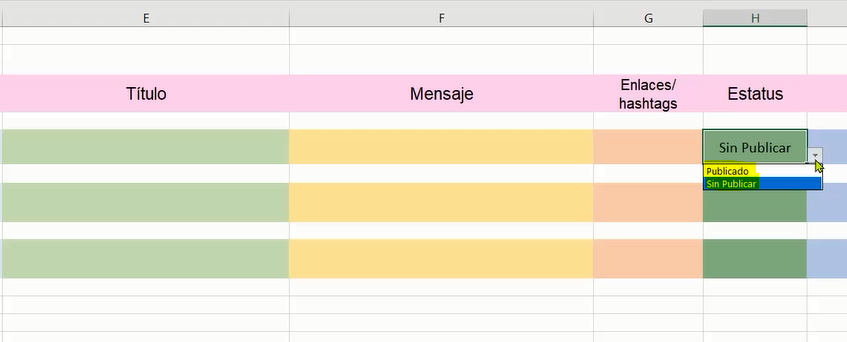 validacion datos excel